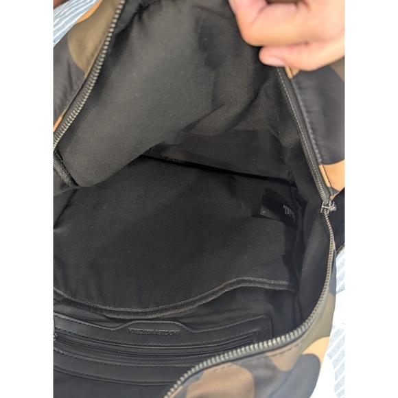 Badgley Mischka Camouflage Backpack 13x12x5 - Picture 8 of 15